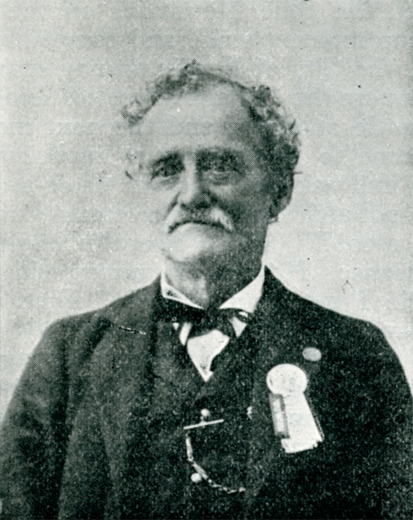 photograph of I.V. Mossman, Territorial Librarian of Washington 1870-1873