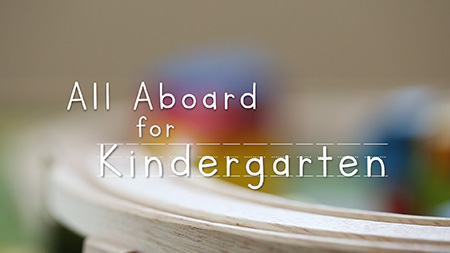 All Aboard for Kindergarten Title Screen
