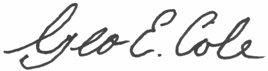 George E. Cole