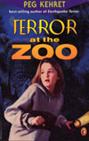 An image of the book cover, Terror at the Zoo.