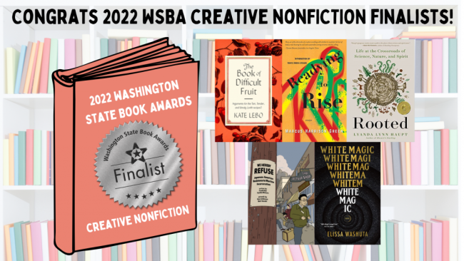 Congrats 2022 WSBA creative non-fiction finalists