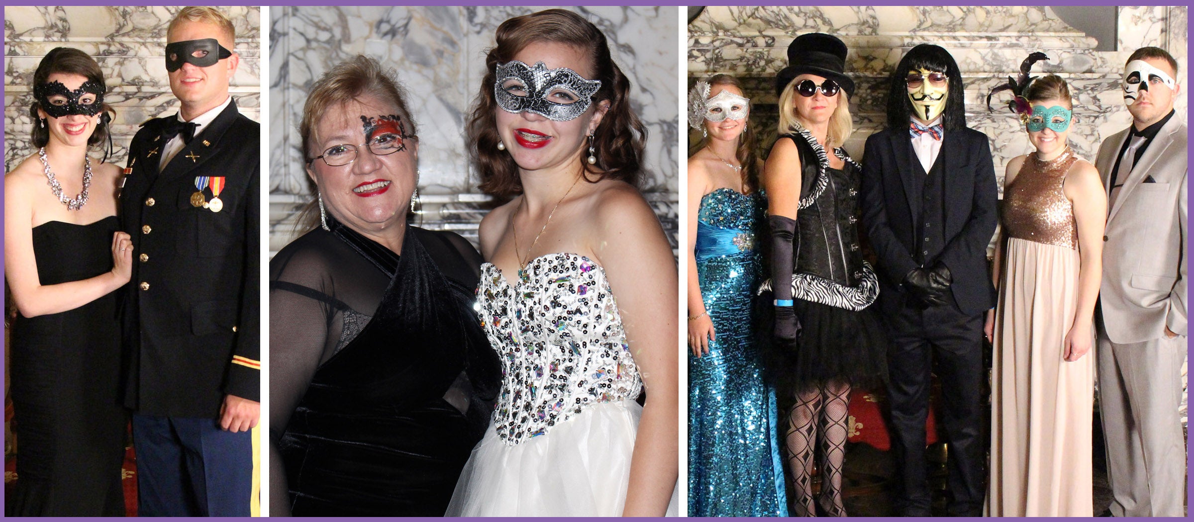 masquerade gala attire