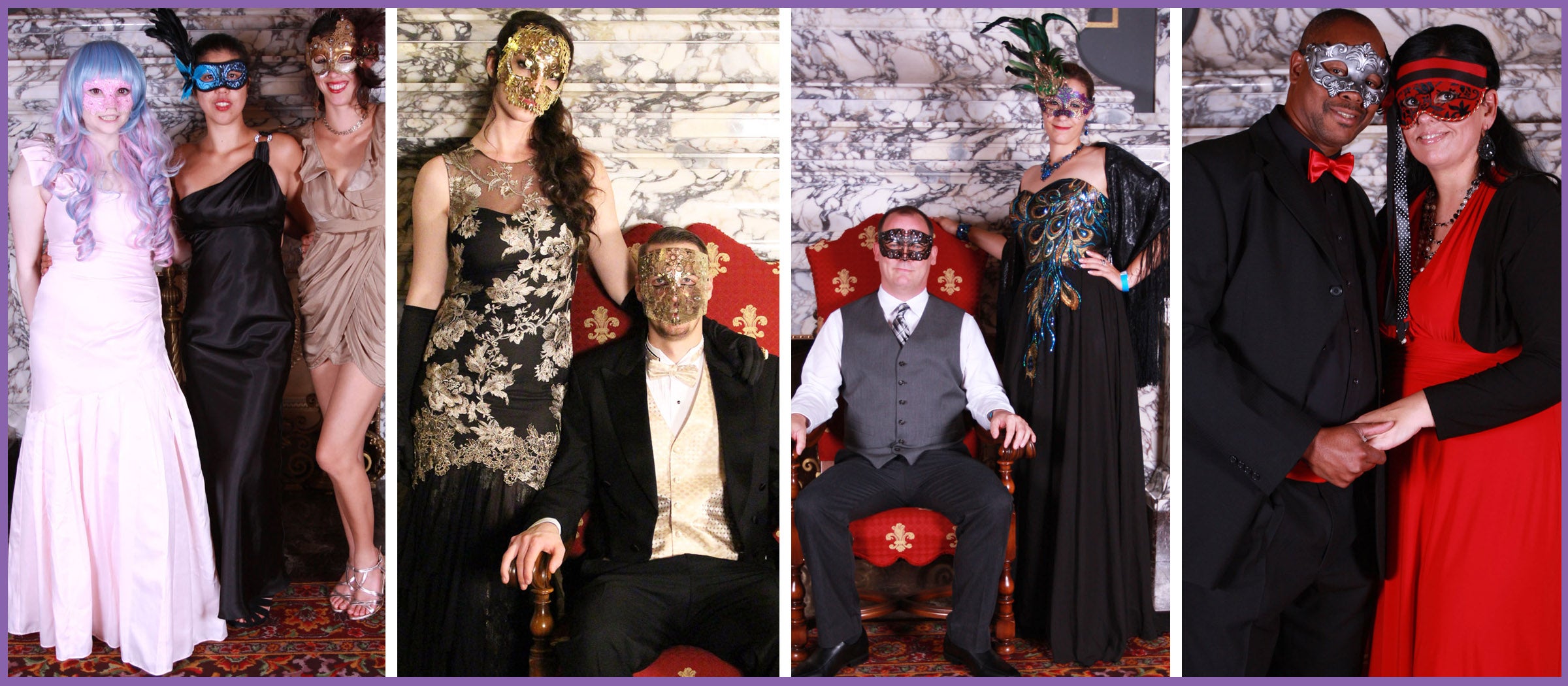 masquerade gala attire