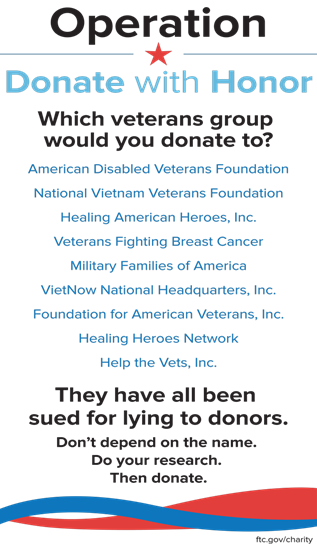 Operation Donate With Honor
