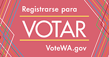 Register to vote - Spanish graphic
