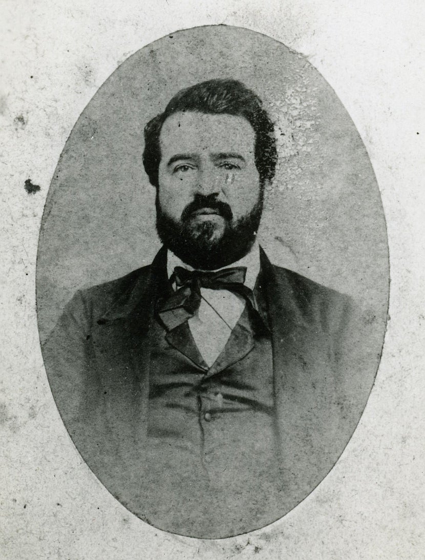 photograph of Elwood Evans, Territorial Librarian of Washington 1877-1879