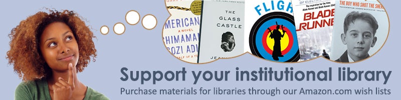 Support your ILS branch, purchase materials through our Amazon.com wish lists