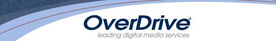 OverDrive banner OverDrive banner