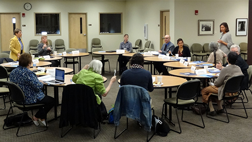 The Library Council of Washington meet to discuss issues affecting libraries across the state.