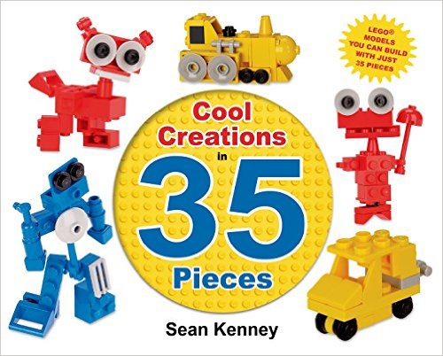 Book cover for Cool Creations in 35 Pieces by Sean Kenney