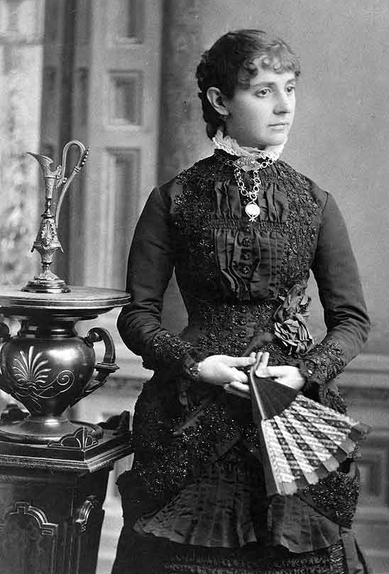 photograph of Eliza Newell, Territorial Librarian of Washington 1882-1887