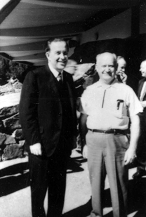 Charlie Hodde with U.S. Senator Henry Jackson