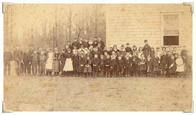 The first Titusville school