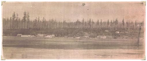 Earliest known photo of Whatcom, circa 1870s