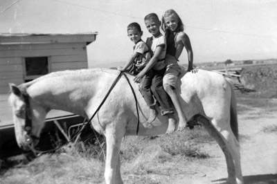 Younger brothers Bobby and Gary through ranchland of Central Washington. Despite humble beginnings, Bonnie proved she had the "right stuff" to fly in space. 