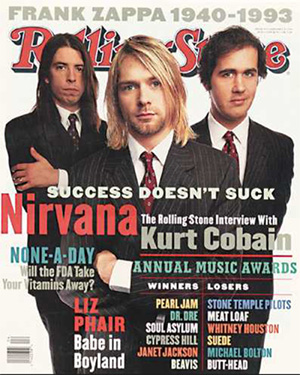 The boys get their picture on the cover of the Rolling Stone for a second time in January 1994. Photo courtesy Rolling Stone