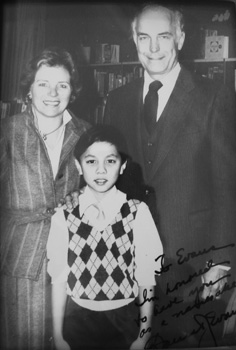 Dan and Nancy with their namesake immigrant son, Evans Nguyen. Evans family album