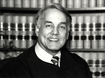 Justice Utter on the Washington Supreme Court, 1992.