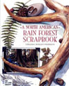 An image of the book cover, A North American Rain Forest Scrapbook.