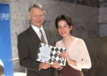 image of the Letters about Literature Award's Ceremony