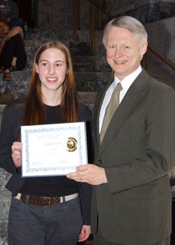 image of the Letters about Literature Award's Ceremony