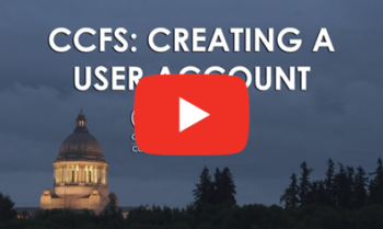 CCFS: Creating a User Account Video