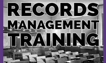 Records management training image