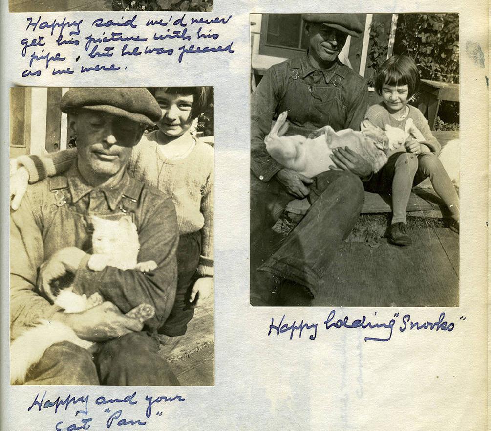 Pictures of Tad and Ed "Happy" Burrow