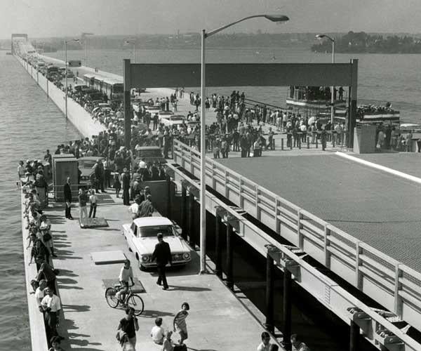 520 Floating Bridge ceremony (view from Medina)