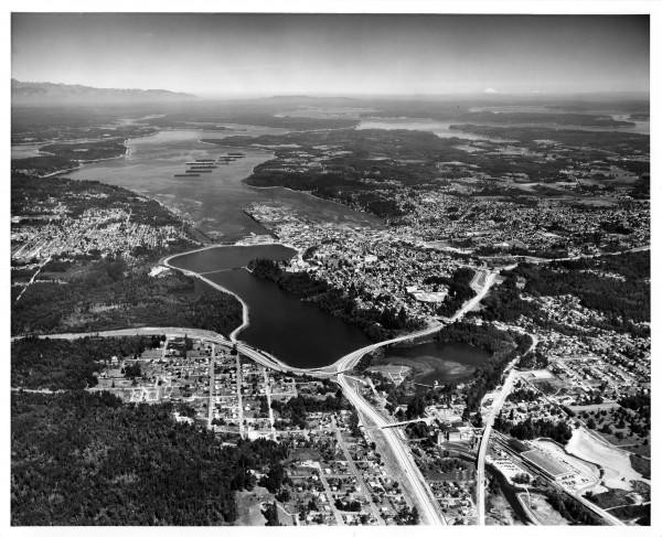 Aerial photo of Olympia Aerial photo of Olympia