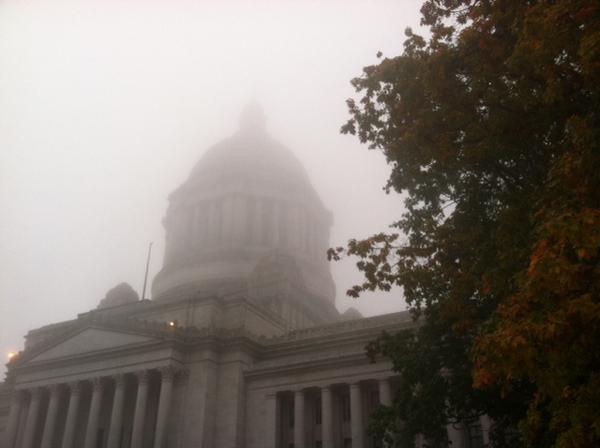 Foggy dome photo
