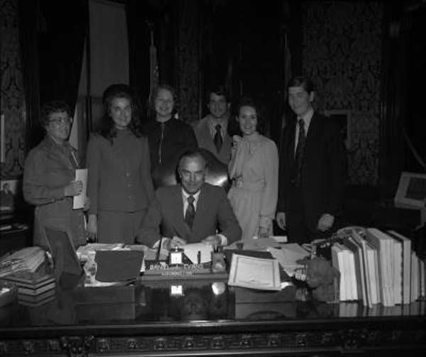 Gov.-Evans-signing-bill-5-25-1971 Gov.-Evans-signing-bill-5-25-1971