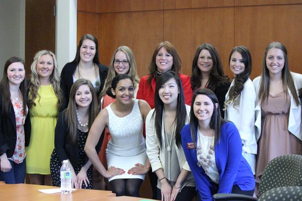 Kim and the WSU Council Kim and the WSU Council