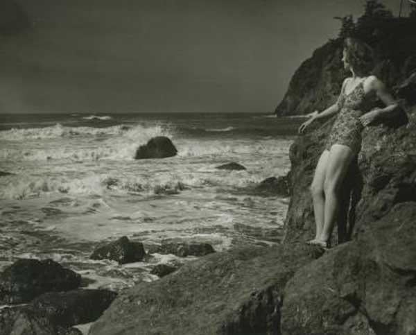 Ocean beach photo - Olympic Peninsula 1960