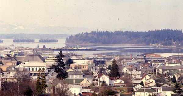 Olympia waterfront 1970 Olympia waterfront 1970
