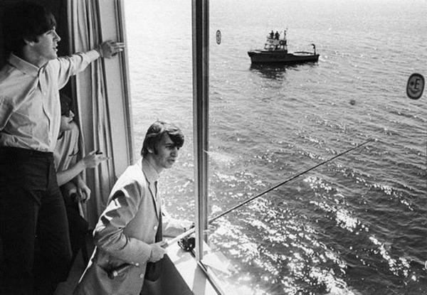 Ringo Starr fishing at Edgew