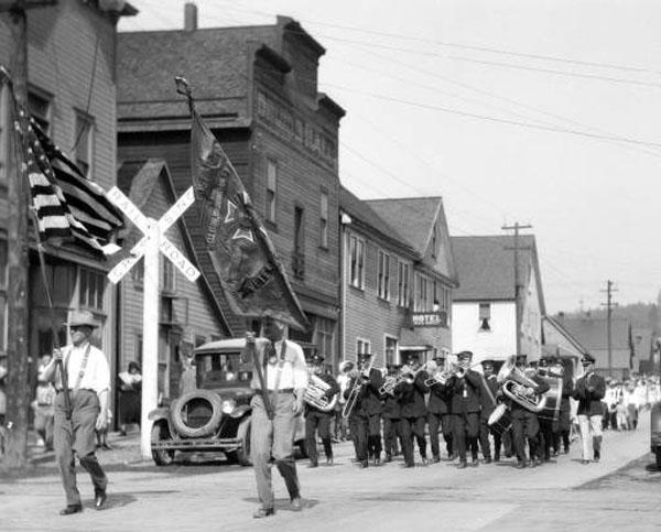 Roslyn 1930 Labor Day parade Roslyn 1930 Labor Day parade