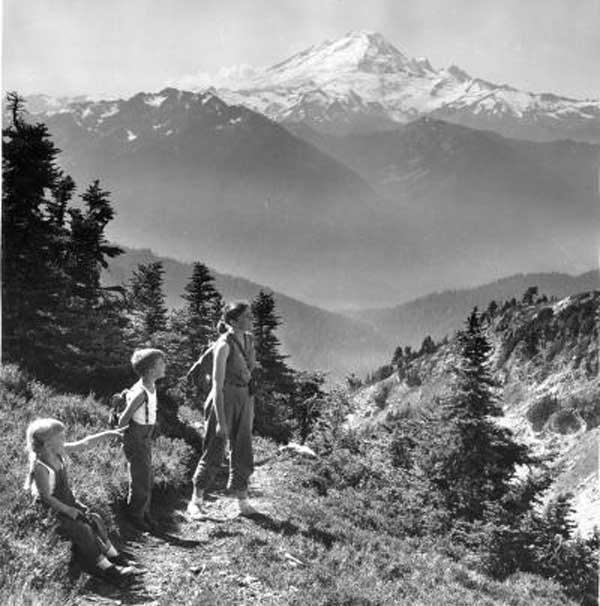 Trail near Mt. Baker Trail near Mt. Baker