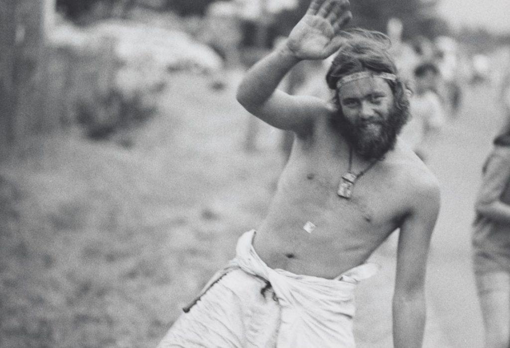 Vortex I music festival attendee, Milo McIver State Park, Ore., 1970 (Courtesy of the Oregon Historical Society)