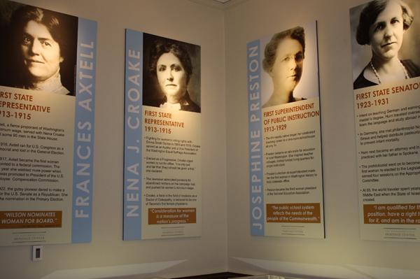 Women in the lobby