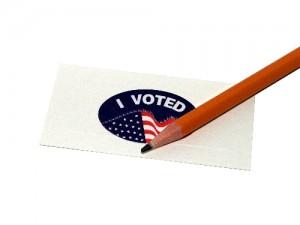 I Voted Sticker