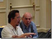 Joe Olayvar Providing Technical Support