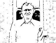 Photo of lobotomy patient Melbert Peters, courtesy of the Washington State Digital Archives.