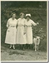 Hot springs staff outside for a picture