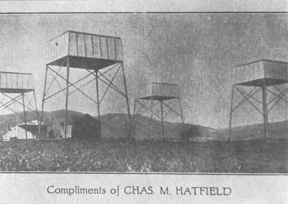 Hatfield business card. 