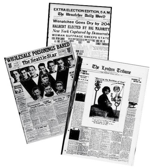 newspaper trio