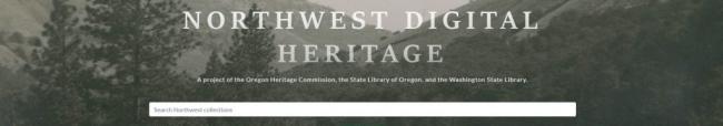 Horizontal header of NW digital heritage