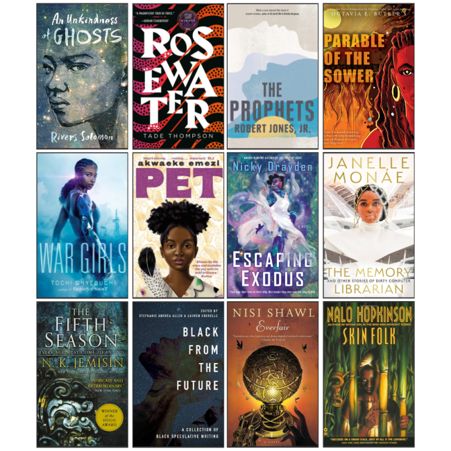 4 x 3 grid of book covers