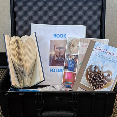 Book page art
